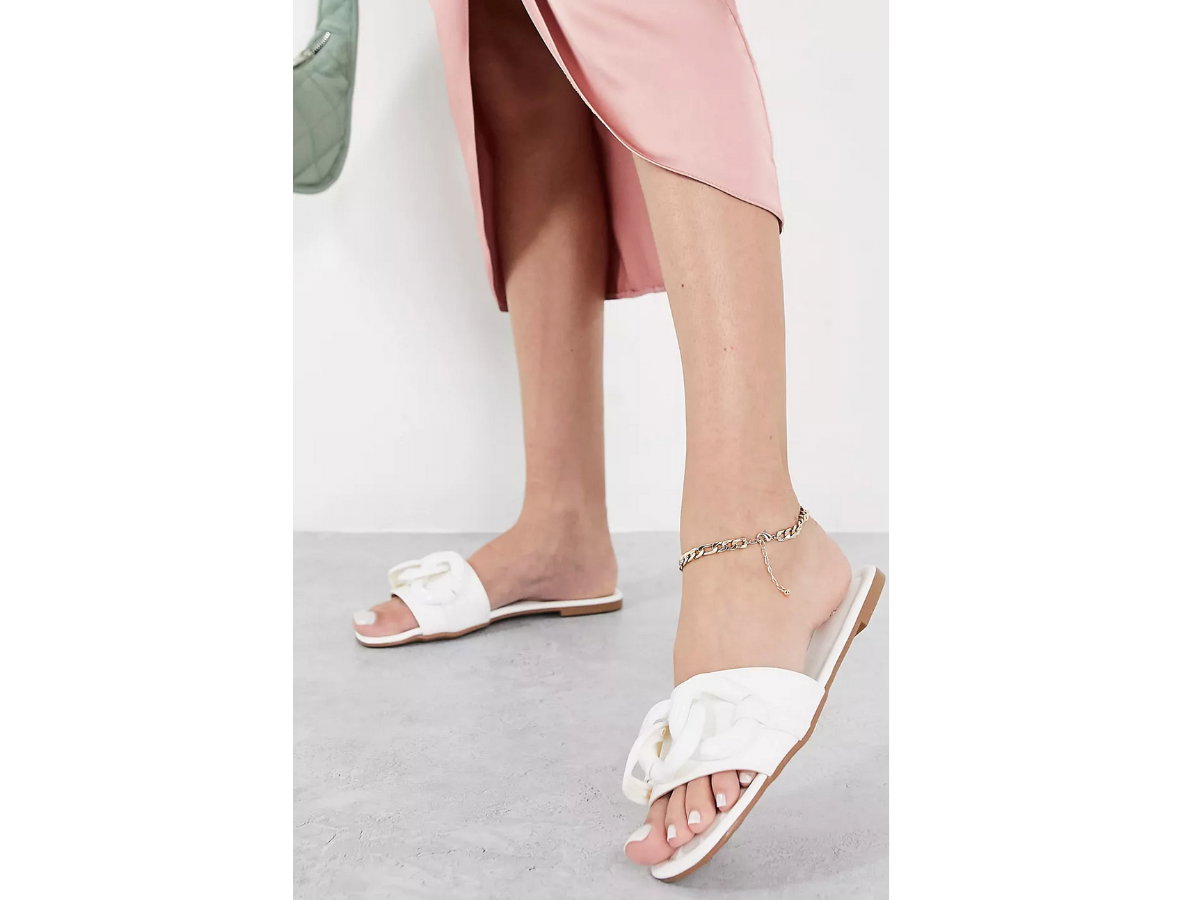 ASOS Sandalen weiß
