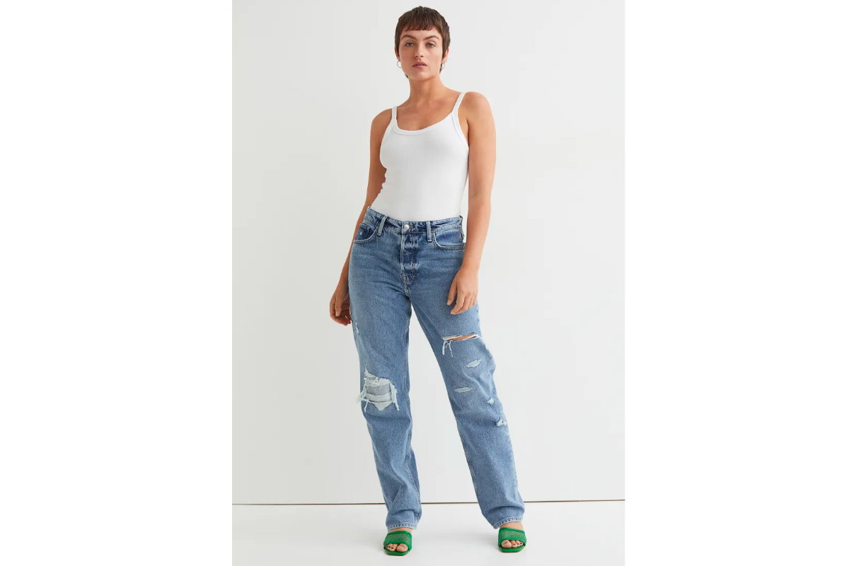H&M Jeans zerrissen