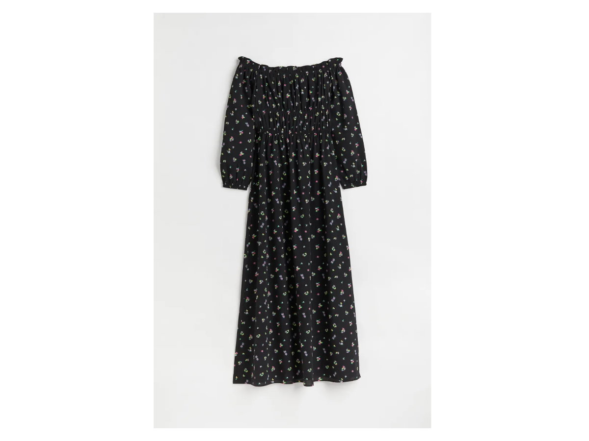 H&M Off Shoulder Kleid