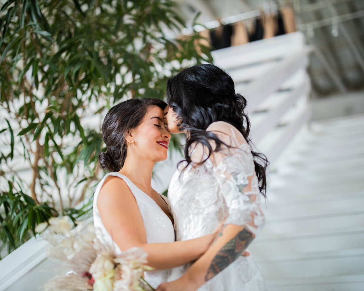 Brautpaar am Hochzeitstag