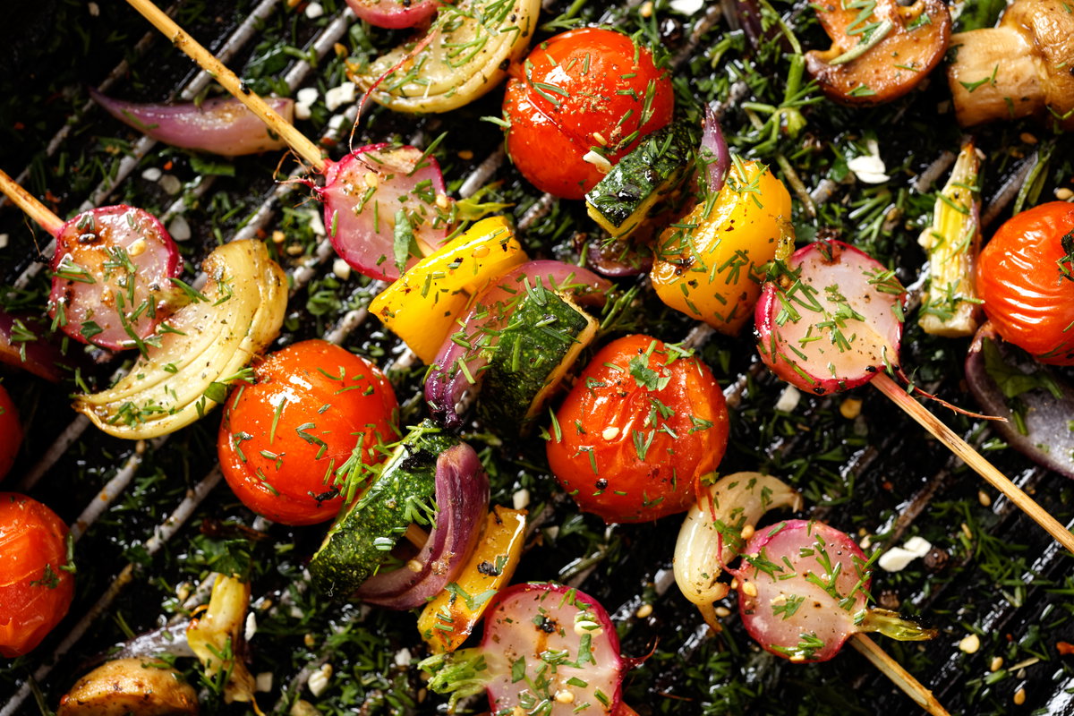 gegrilltes Gemüse