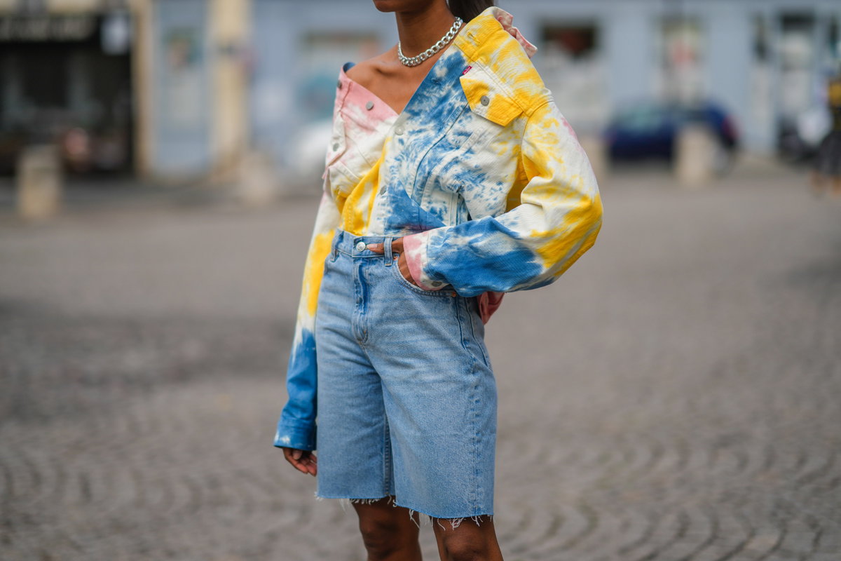Radlershorts Denim Modetrend