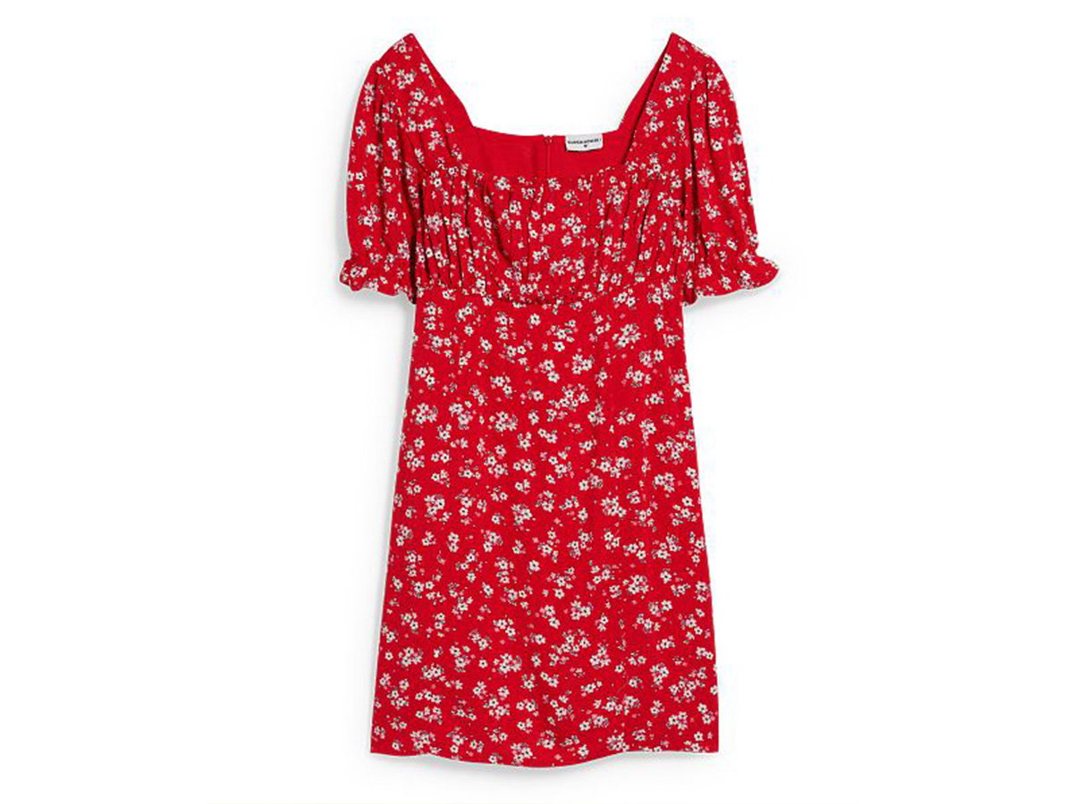 Kleid geblümt