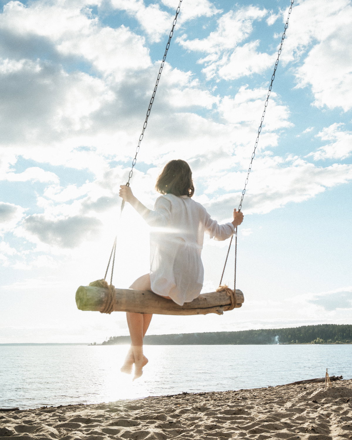Horoskop Frau am Meer
