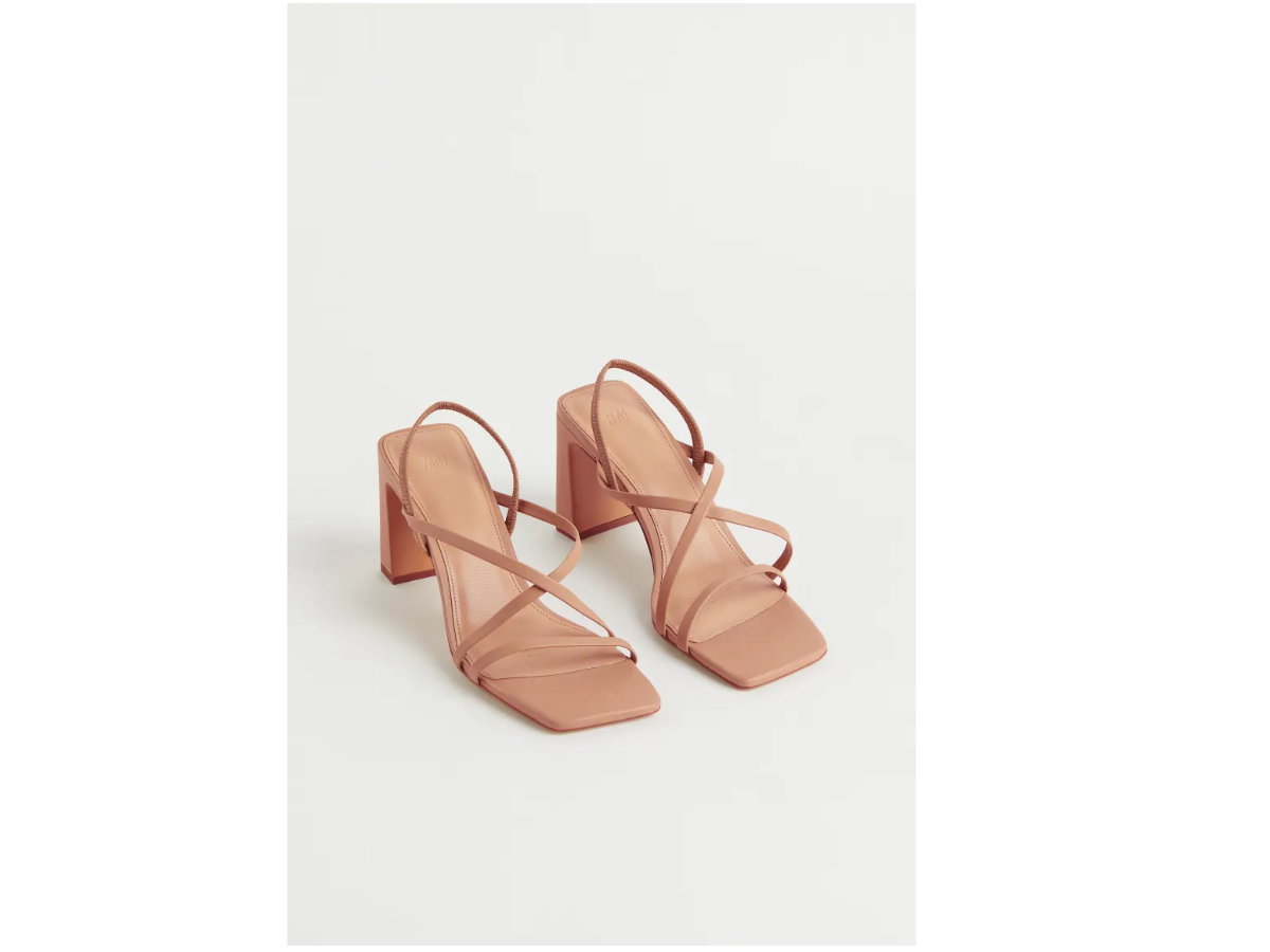 Strappy Sandals lachsfarben