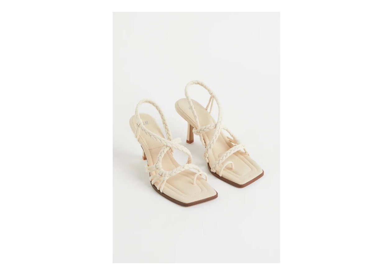 Strappy Sandals geflochten