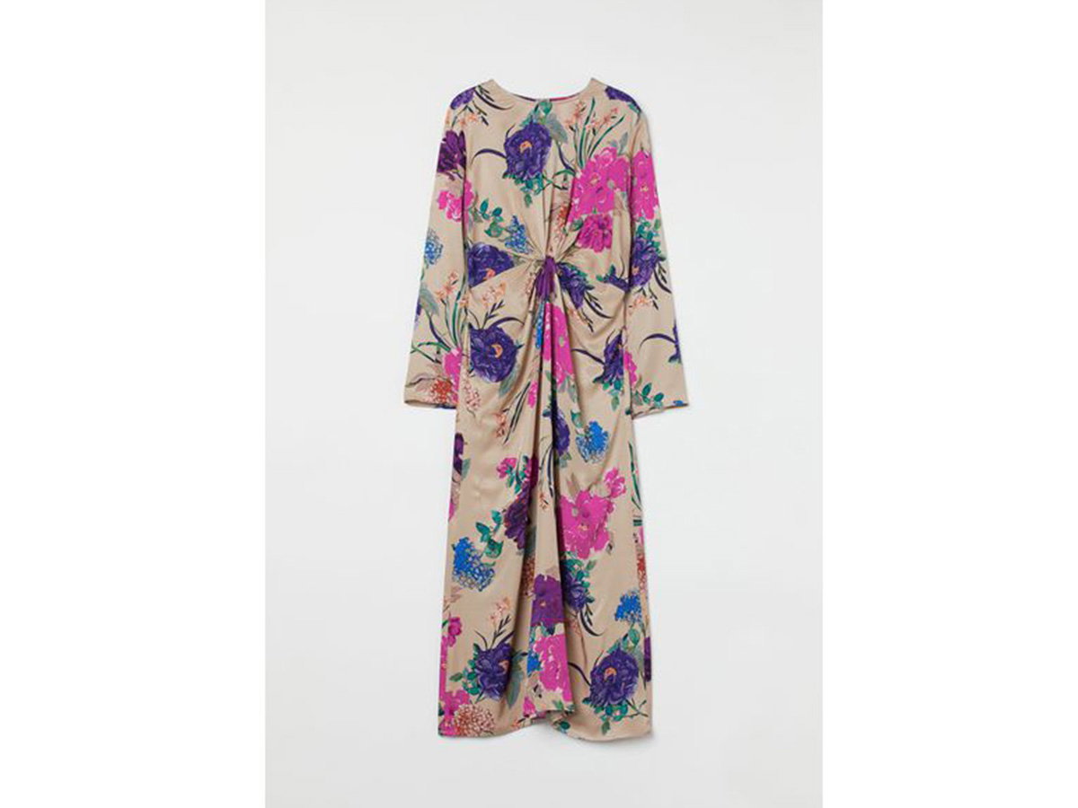 Kleid mit Knotendetail