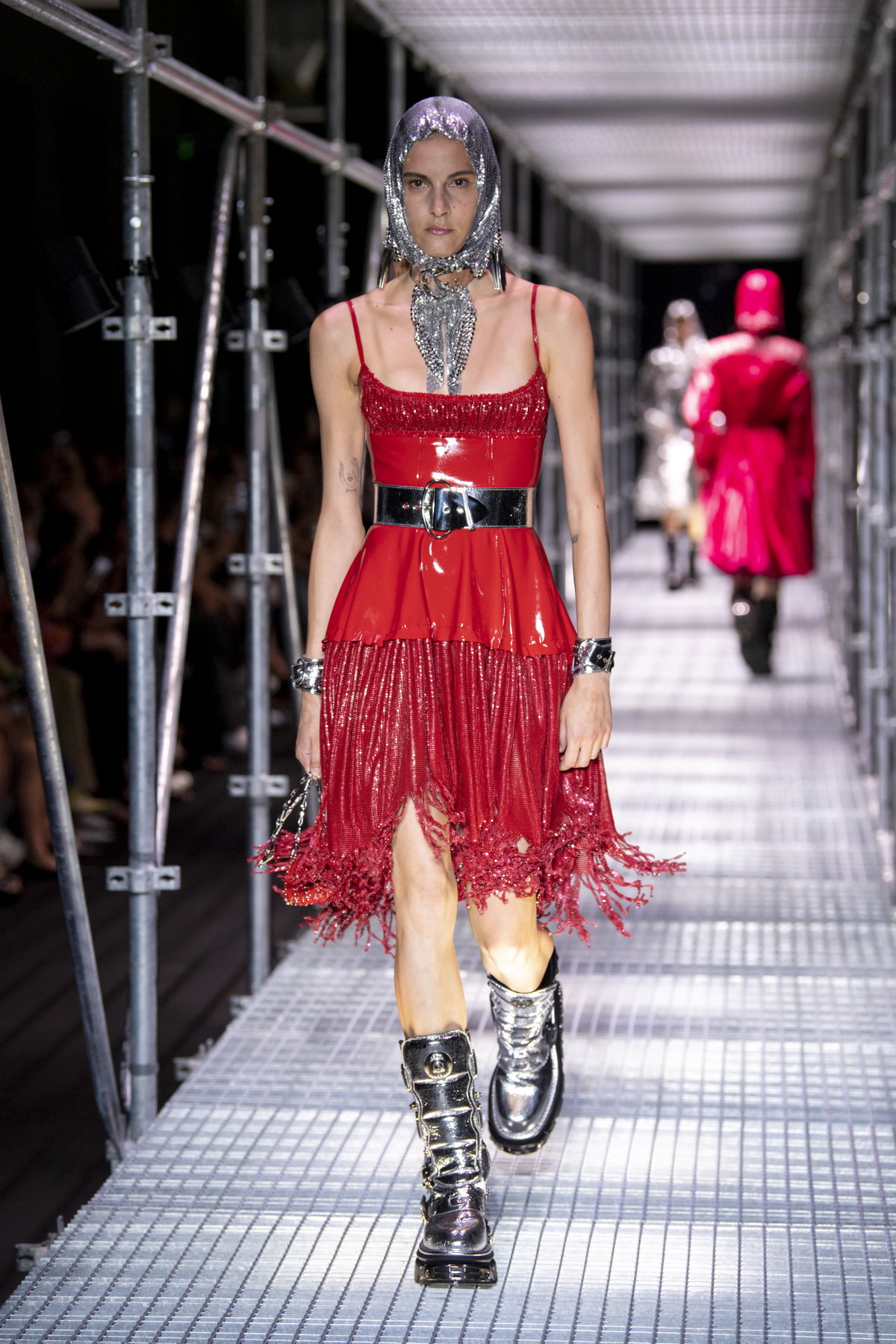 Laufsteg-Outfit Paco Rabanne