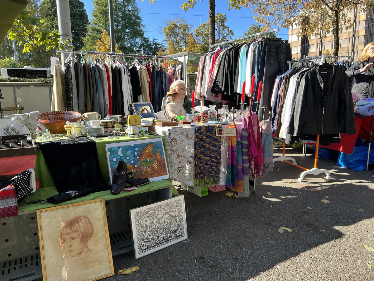 Flohmarktstand