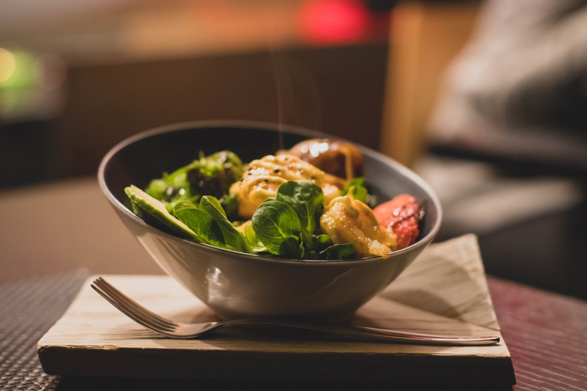 Bowl mit Salat