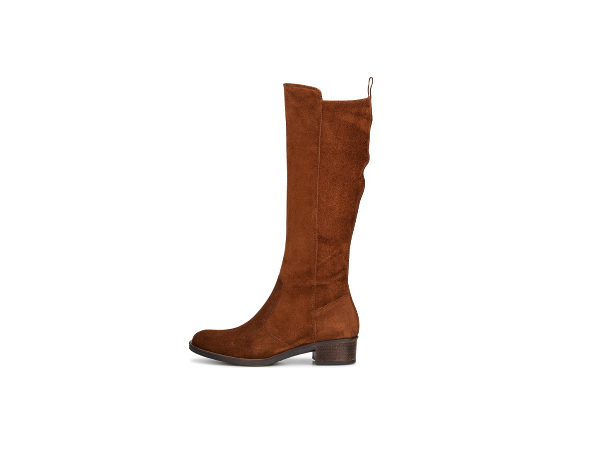 Velours-Stiefel