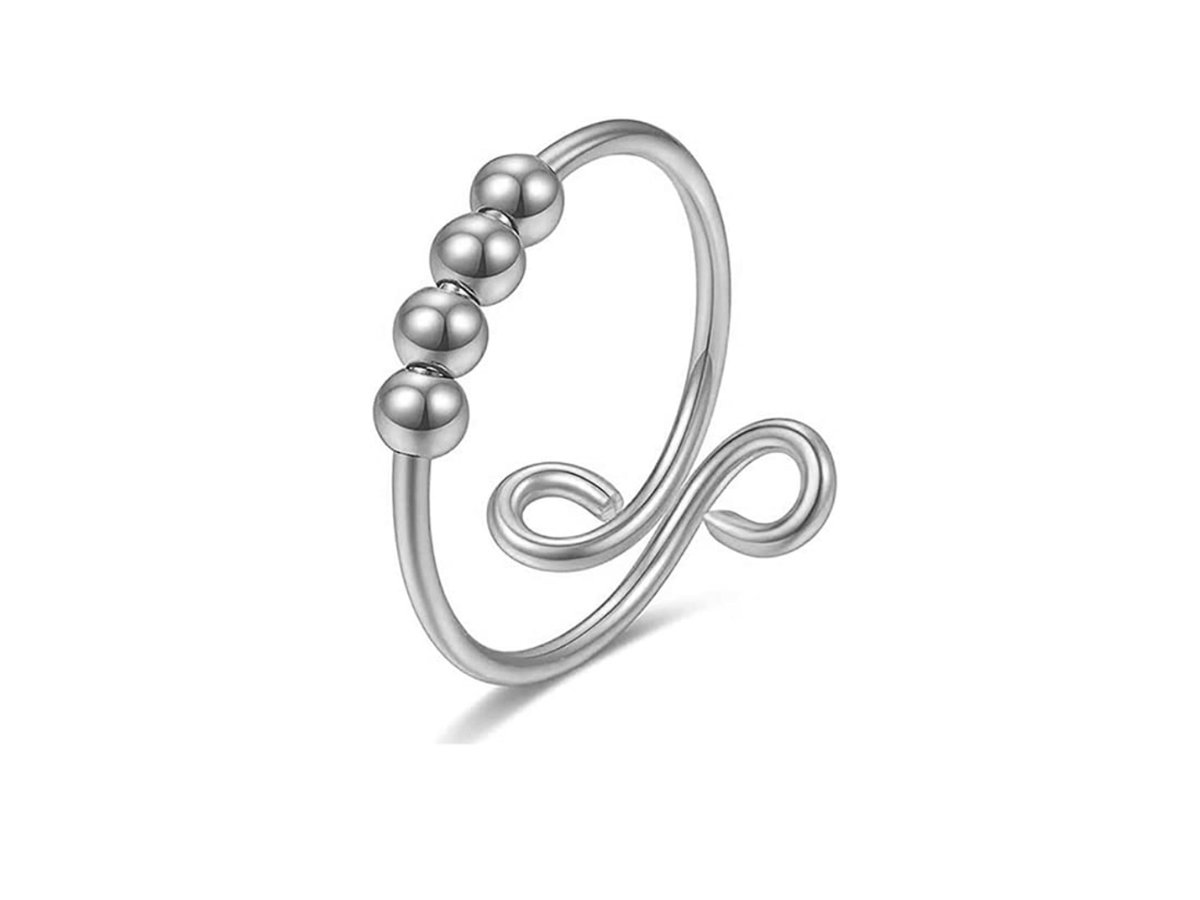 Fidget Ringe 925 Sterling Silber