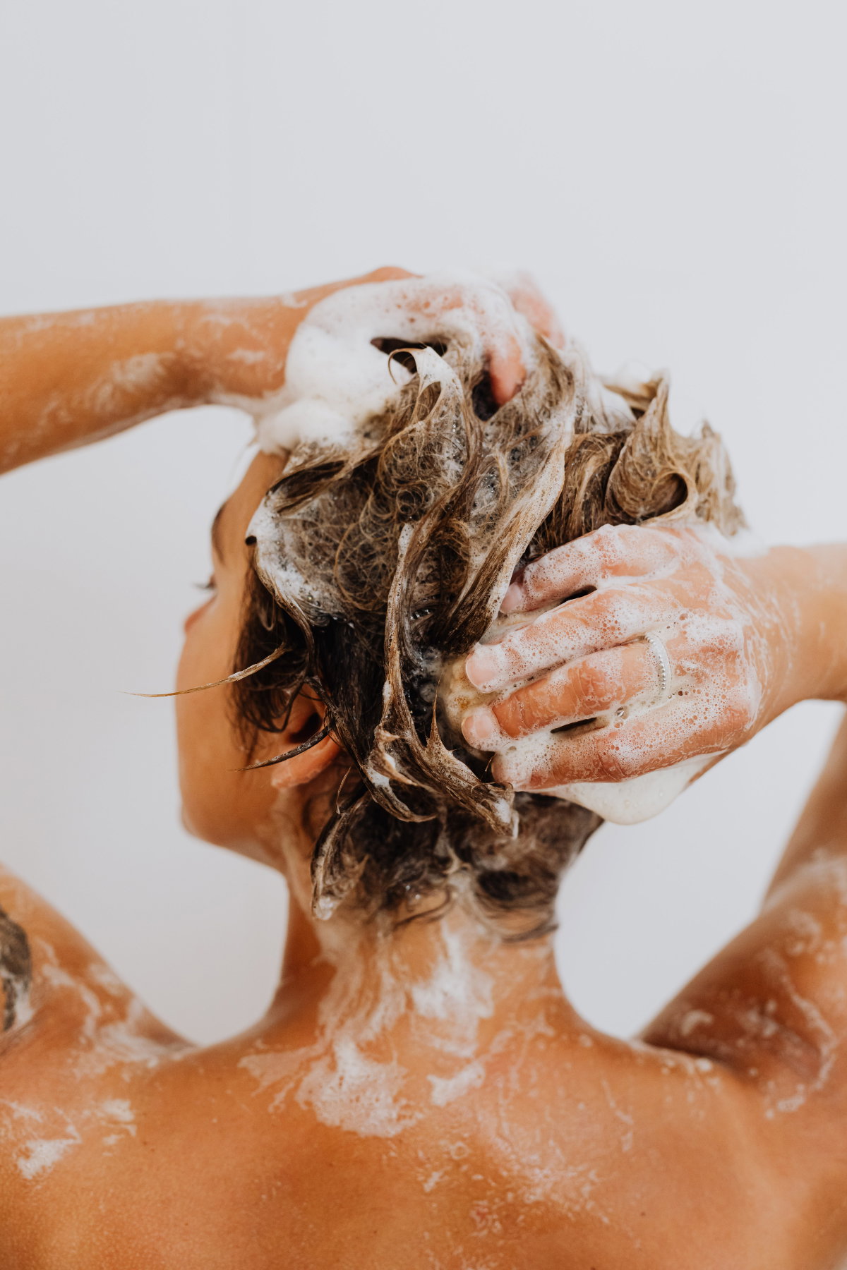 Haare waschen