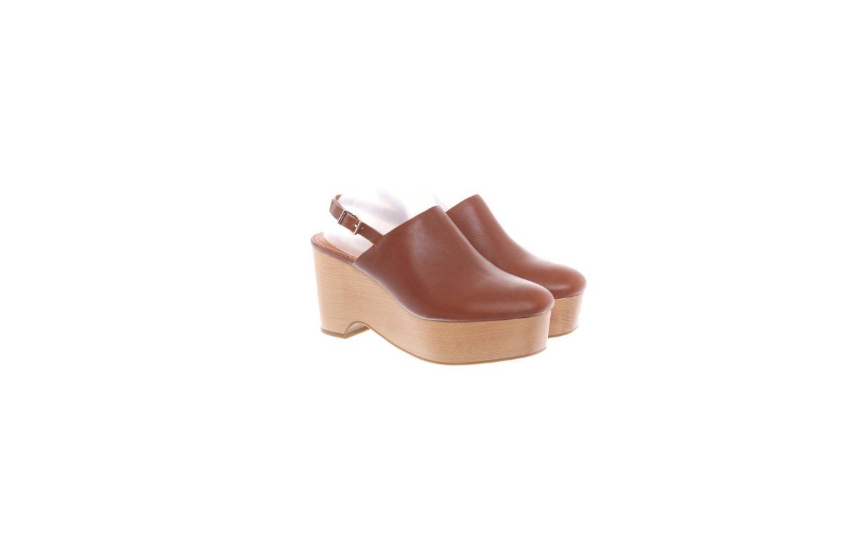 Braune Clogs