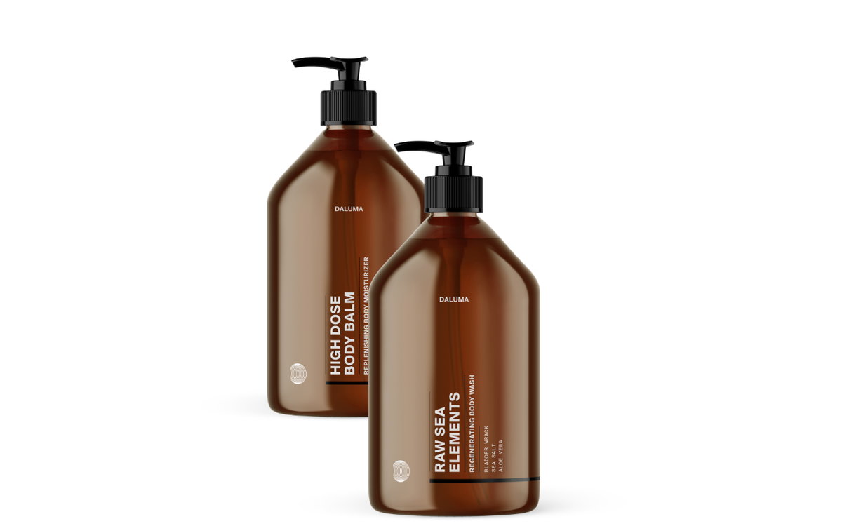 Daluma Body Lotion und Body Wash
