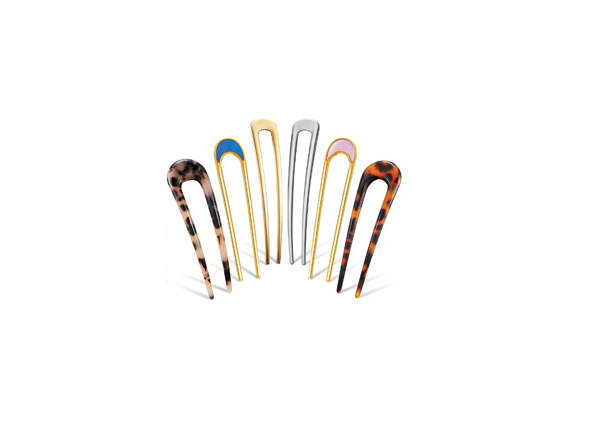 Bunte french Hair Pins
