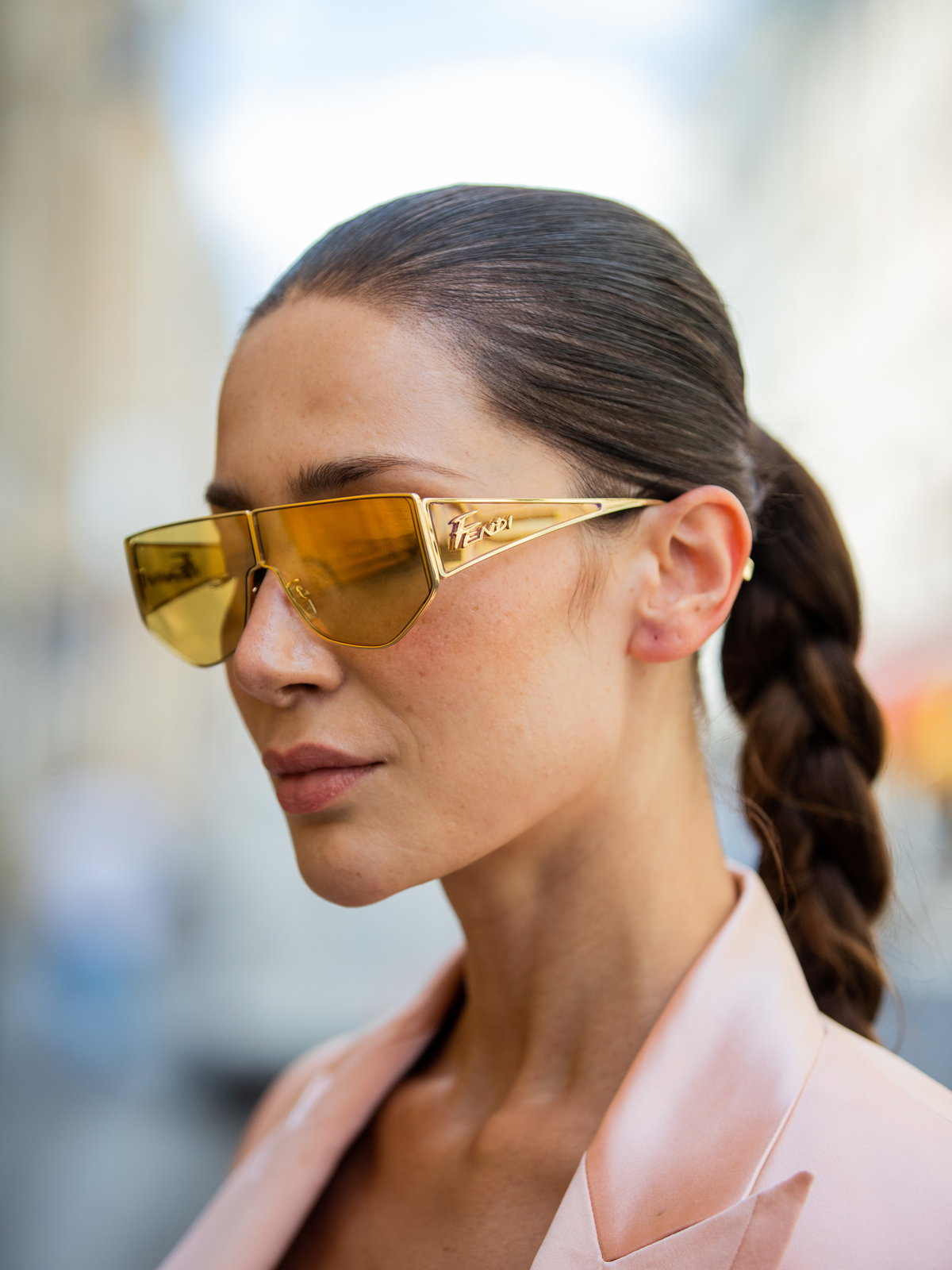 Sleek Hair Look
