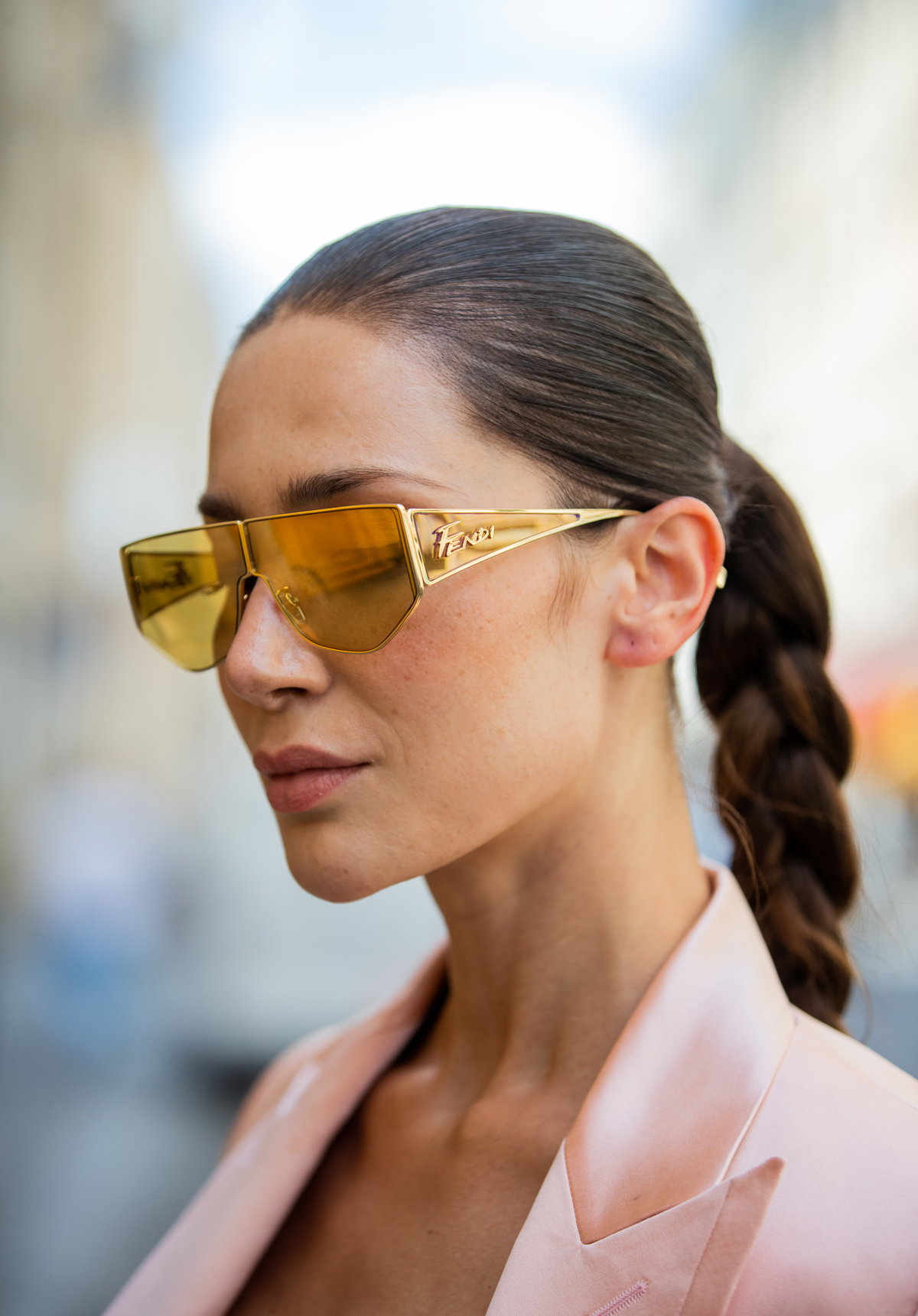 Sleek Hair Look