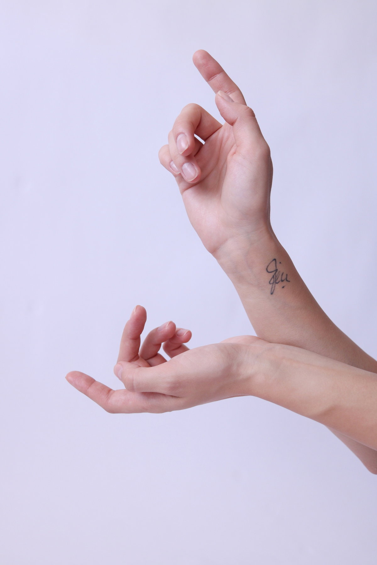 Tattoo am Handgelenk