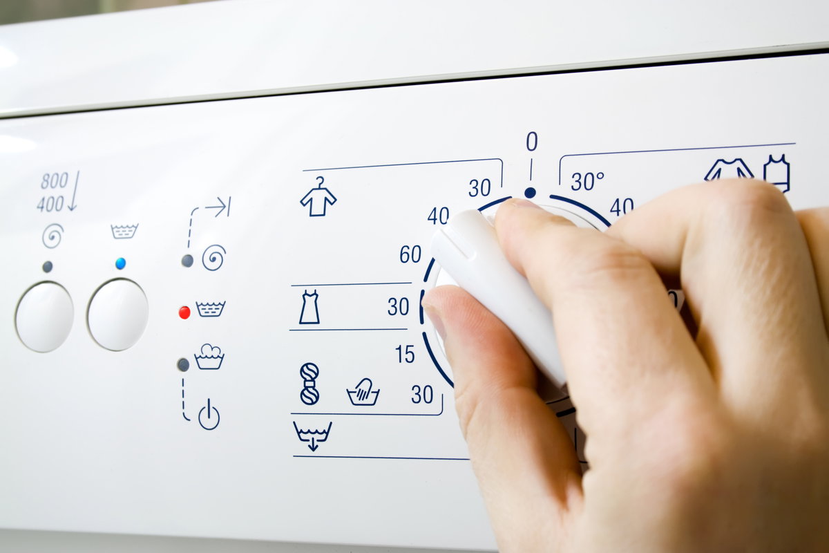 Temperaturregler einer Waschmaschine