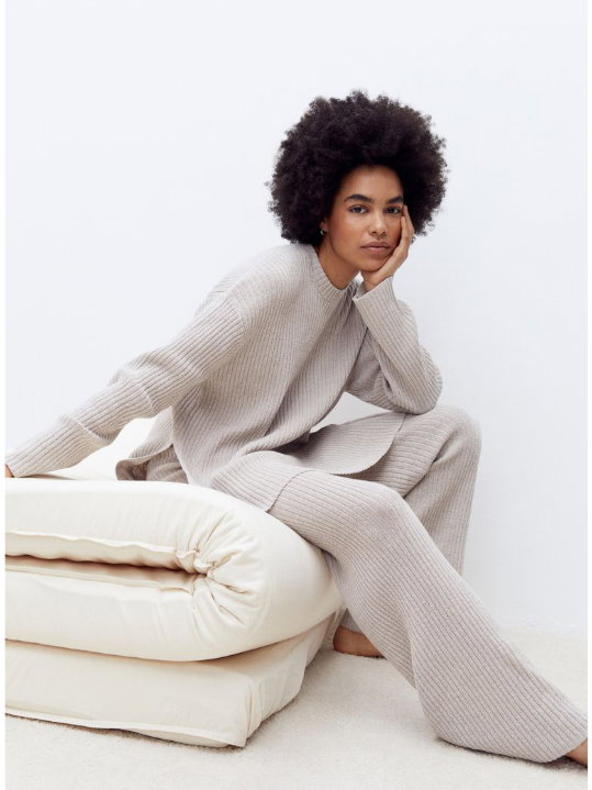 Loungewear Set H&M in Beige