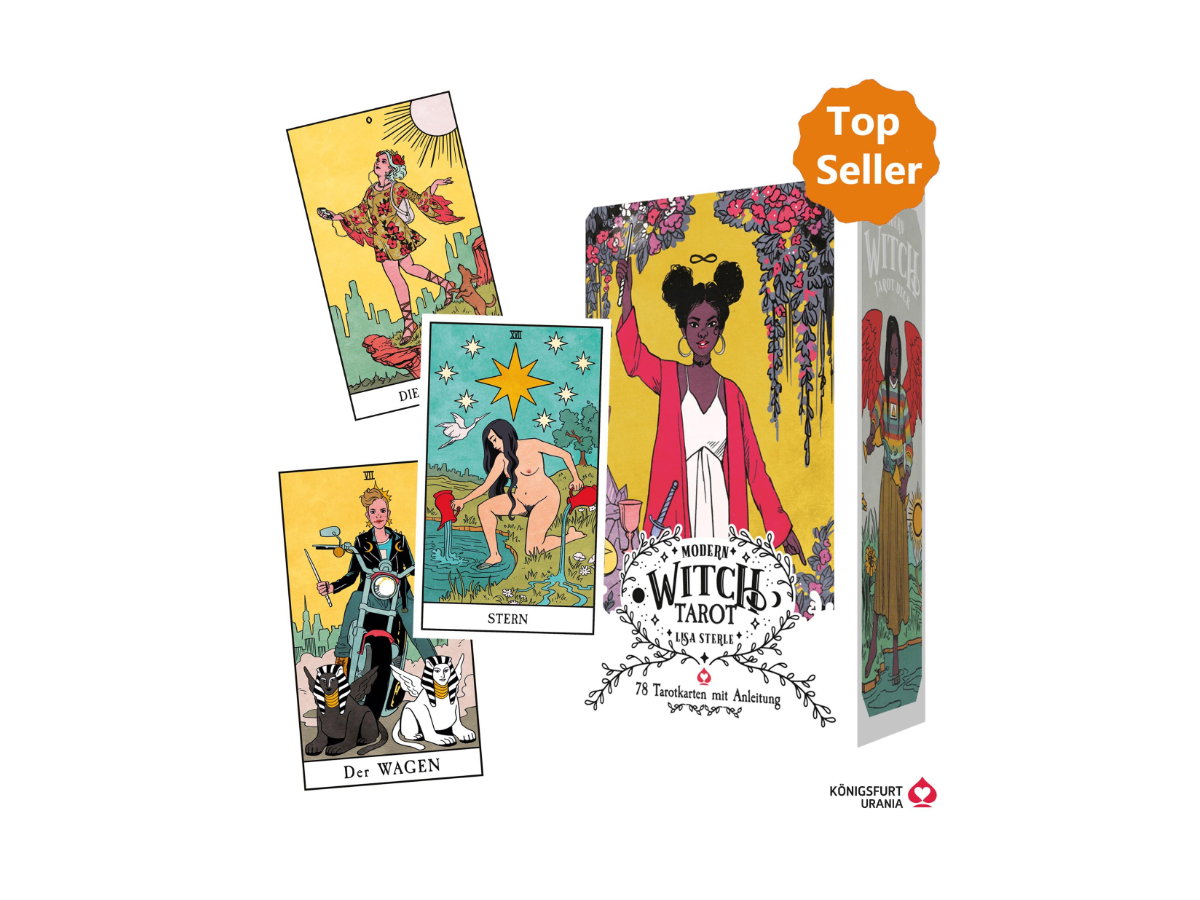 Modern Witch Tarot Karten Set mit Anleitung