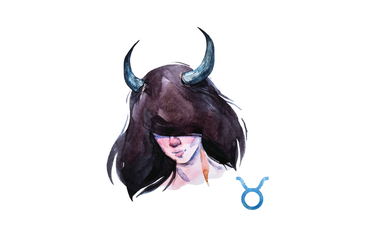 Sternzeichen Stier Illustration