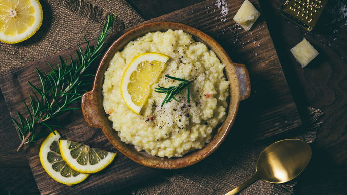 Dieses frische Zitronen-Risotto schmeckt noch besser als die virale TikTok-Pasta