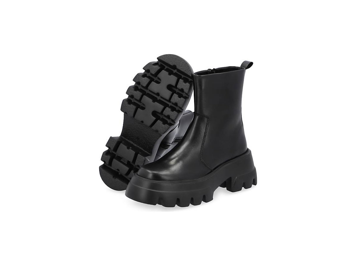 Schwarze Plateau-Stiefelette von Another A