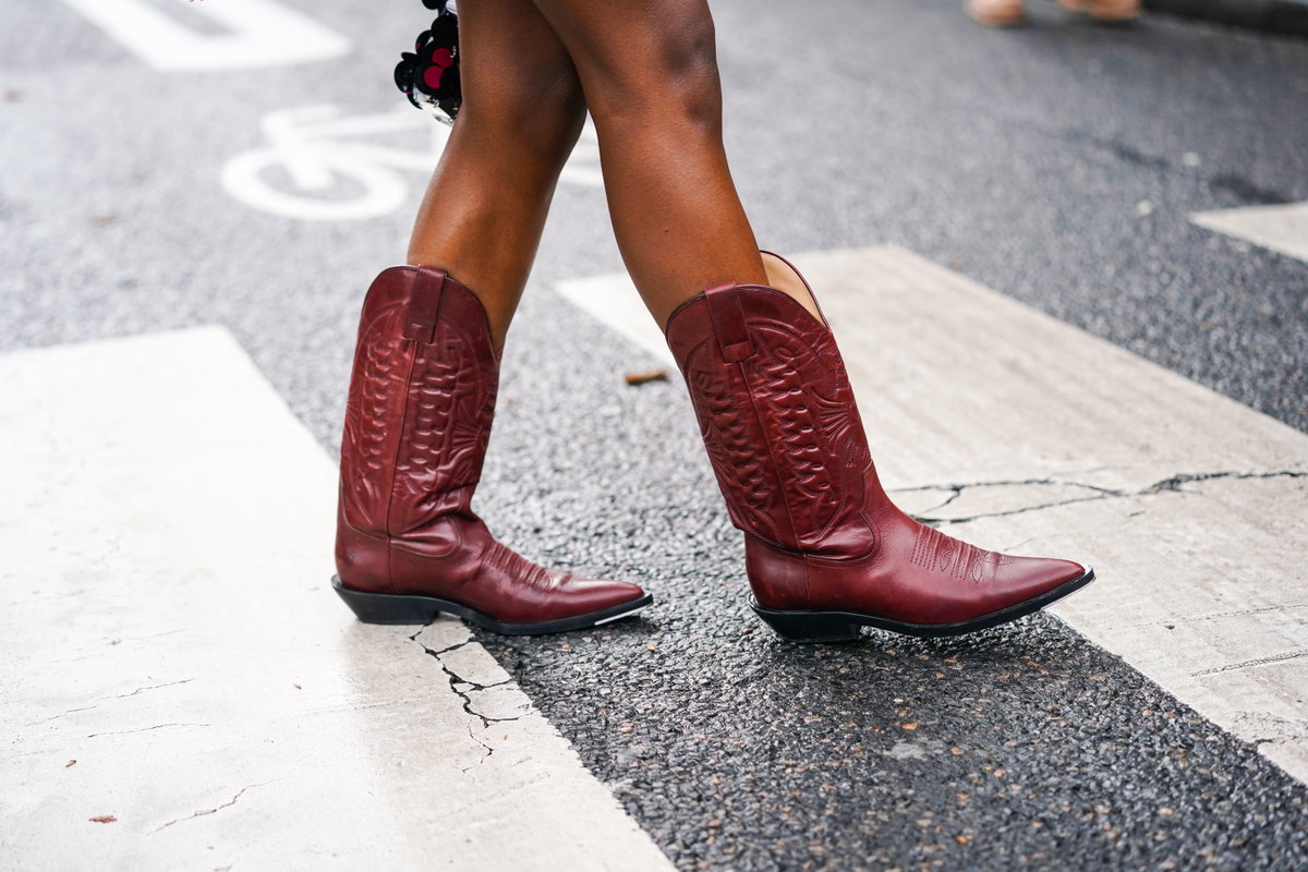 Rote Cowboyboots