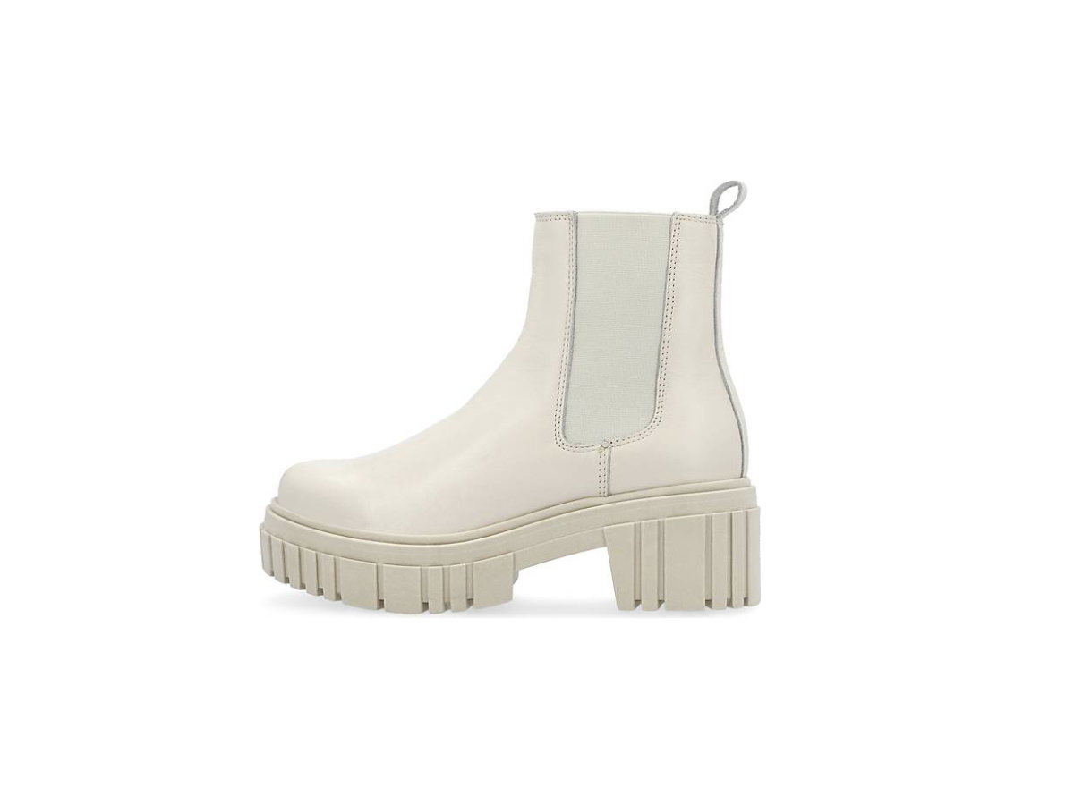 Beigefarbene Chelsea Boots von COX
