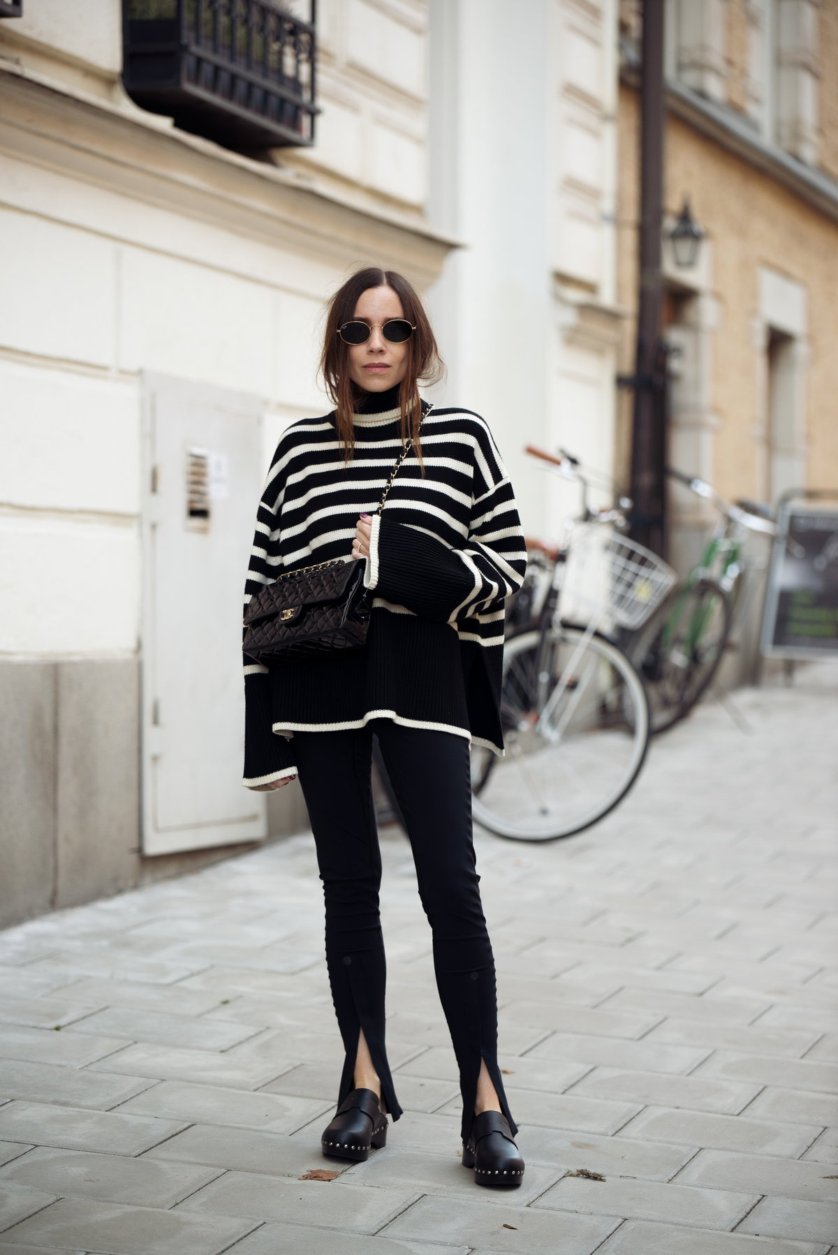 Gestreifter Pullover