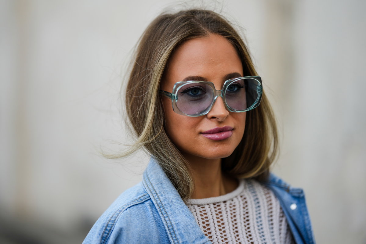Face Framing bei braunen Haaren