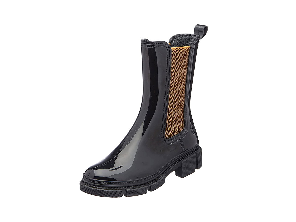 Schwarze Stiefelette