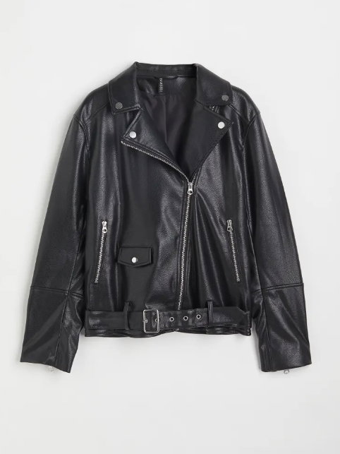 Kunstlederjacke H&M