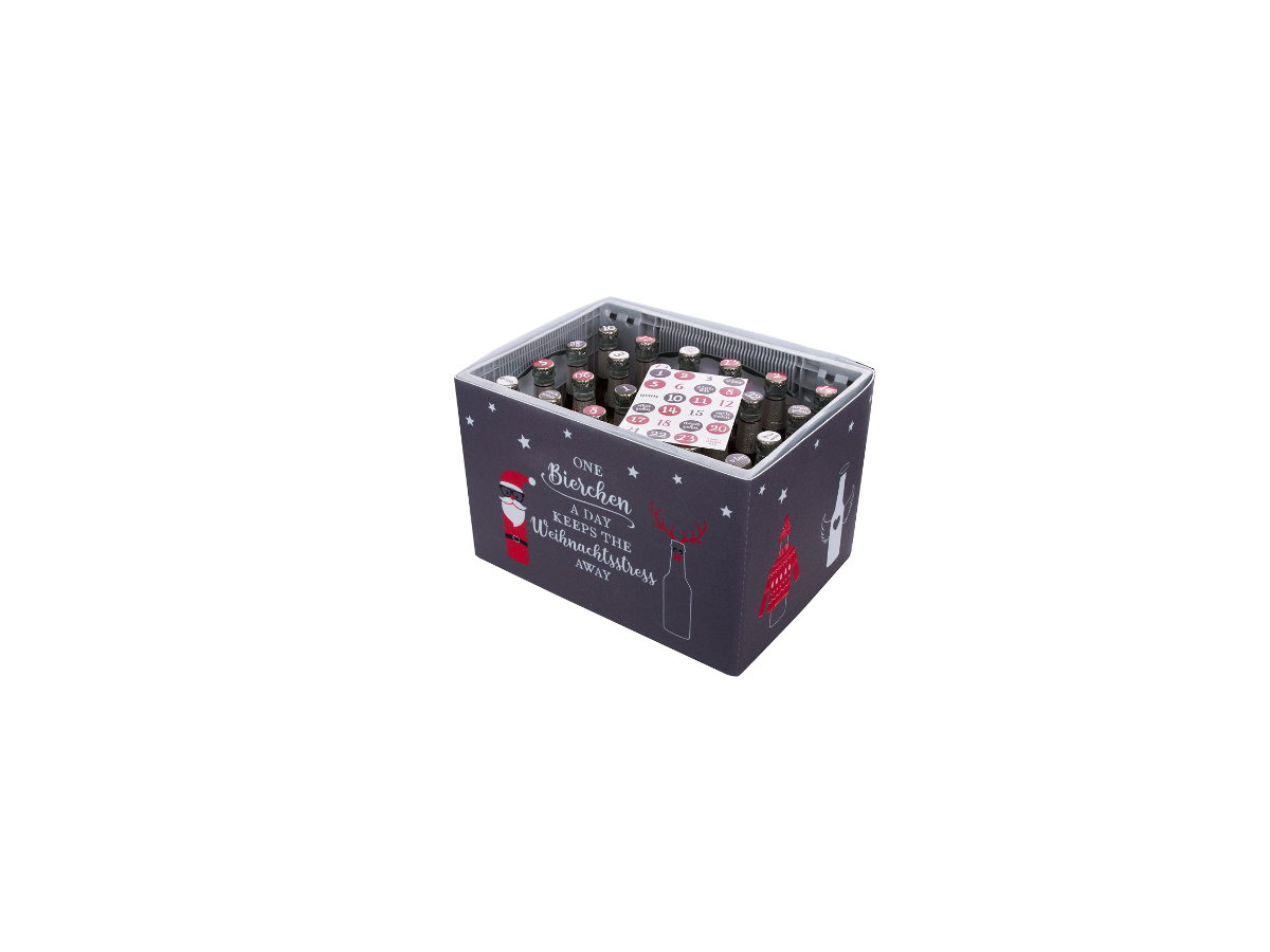 Bierbanderole Adventskalender