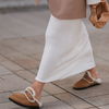 Schuh-Trend 2022: Birkenstock "Bostons" werden mit diesem Detail zum kuscheligen Herbst-Look