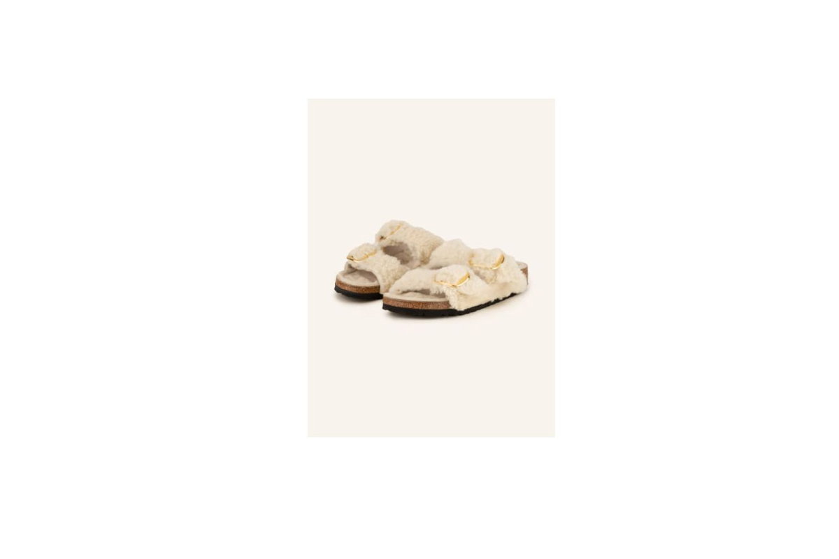 Weiße Birkenstocks