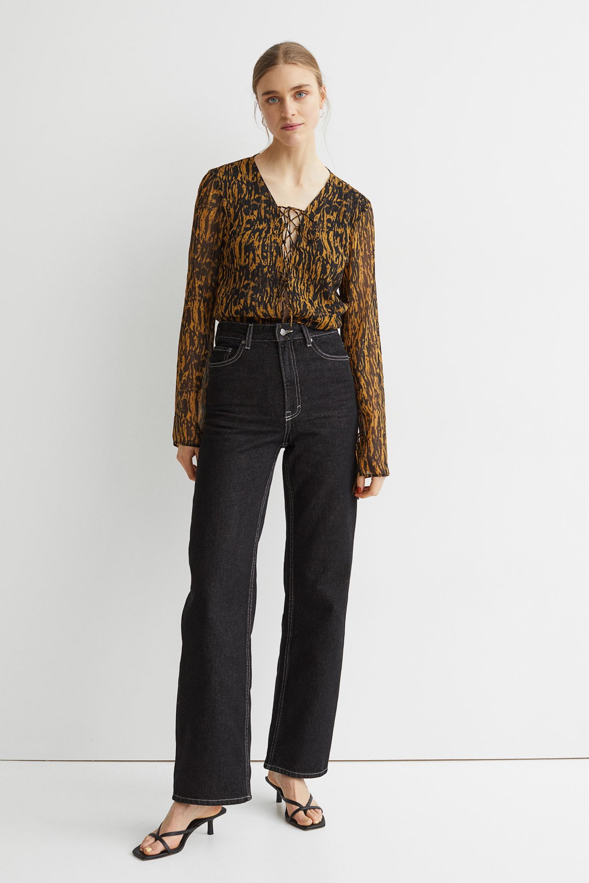 H&M schwarze Jeans
