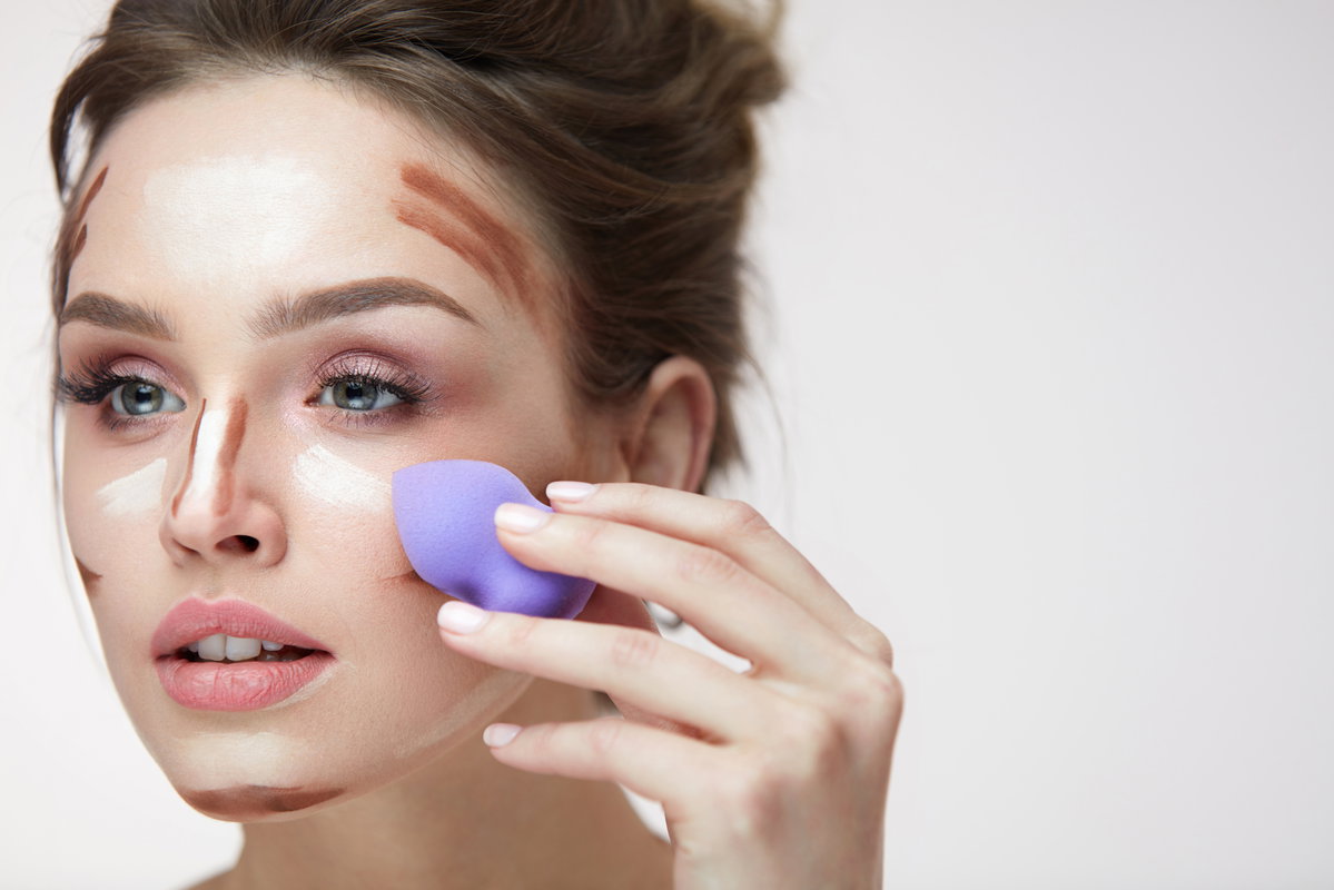 Contouring Gesicht