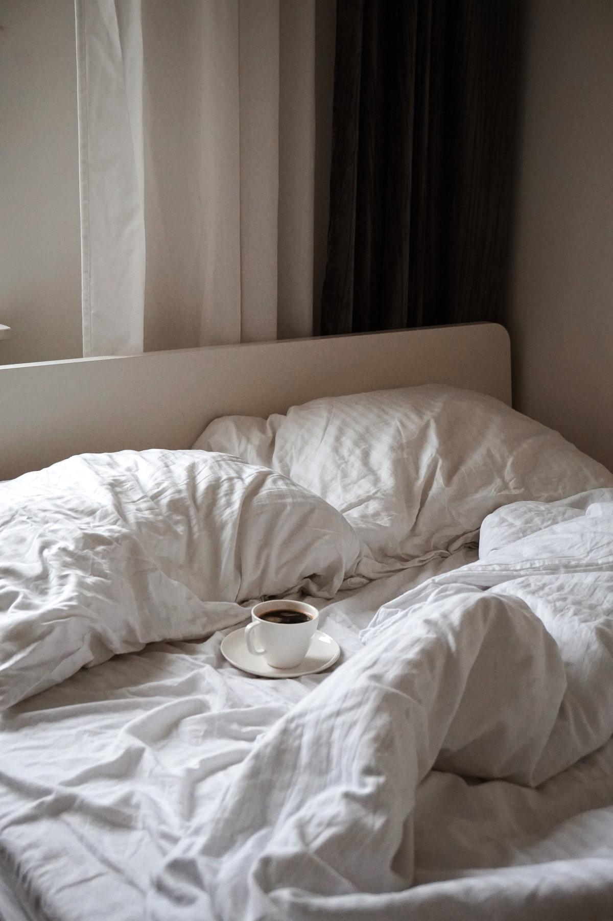 Kaffee im Bett