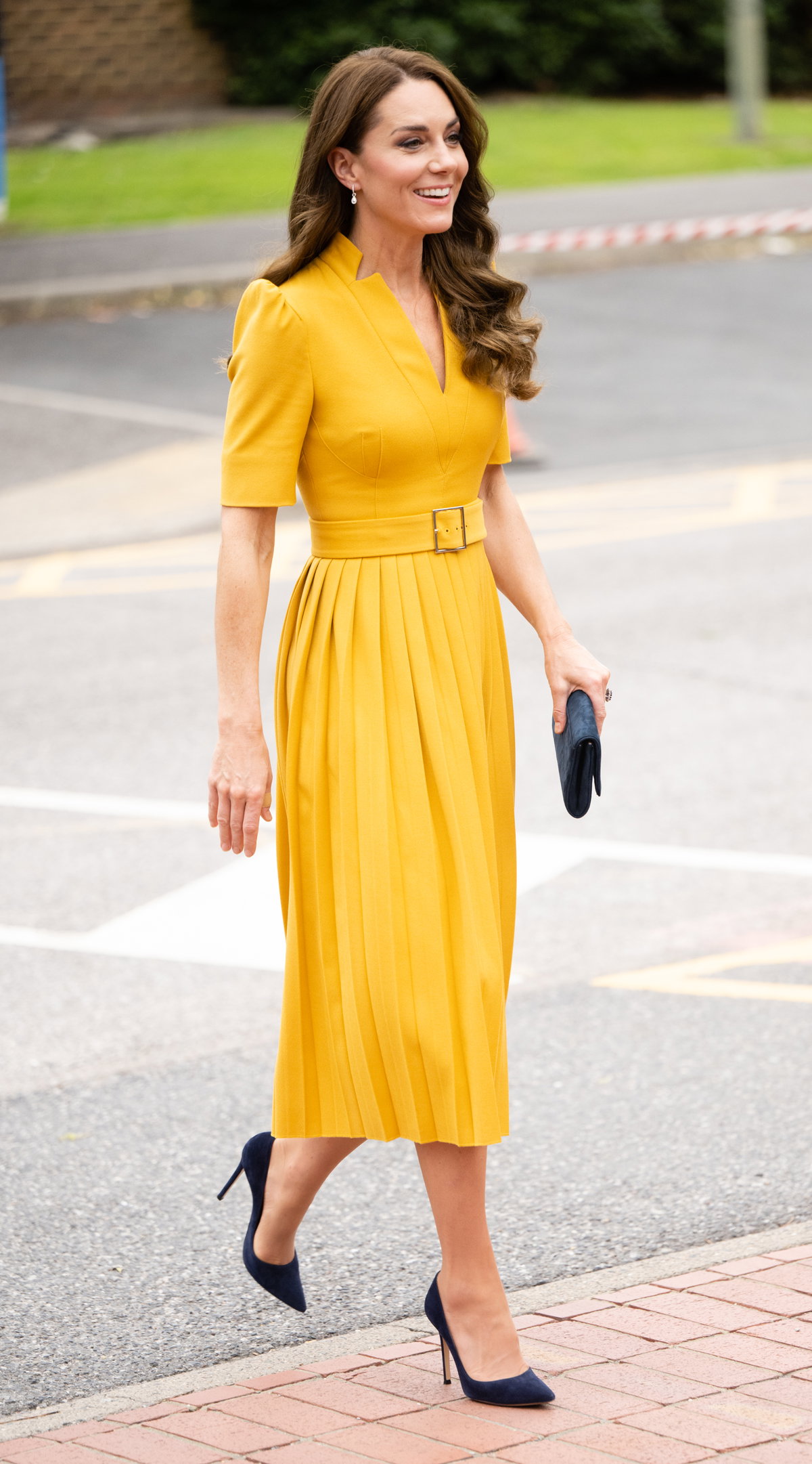 Kate Middleton in gelbem Kleid