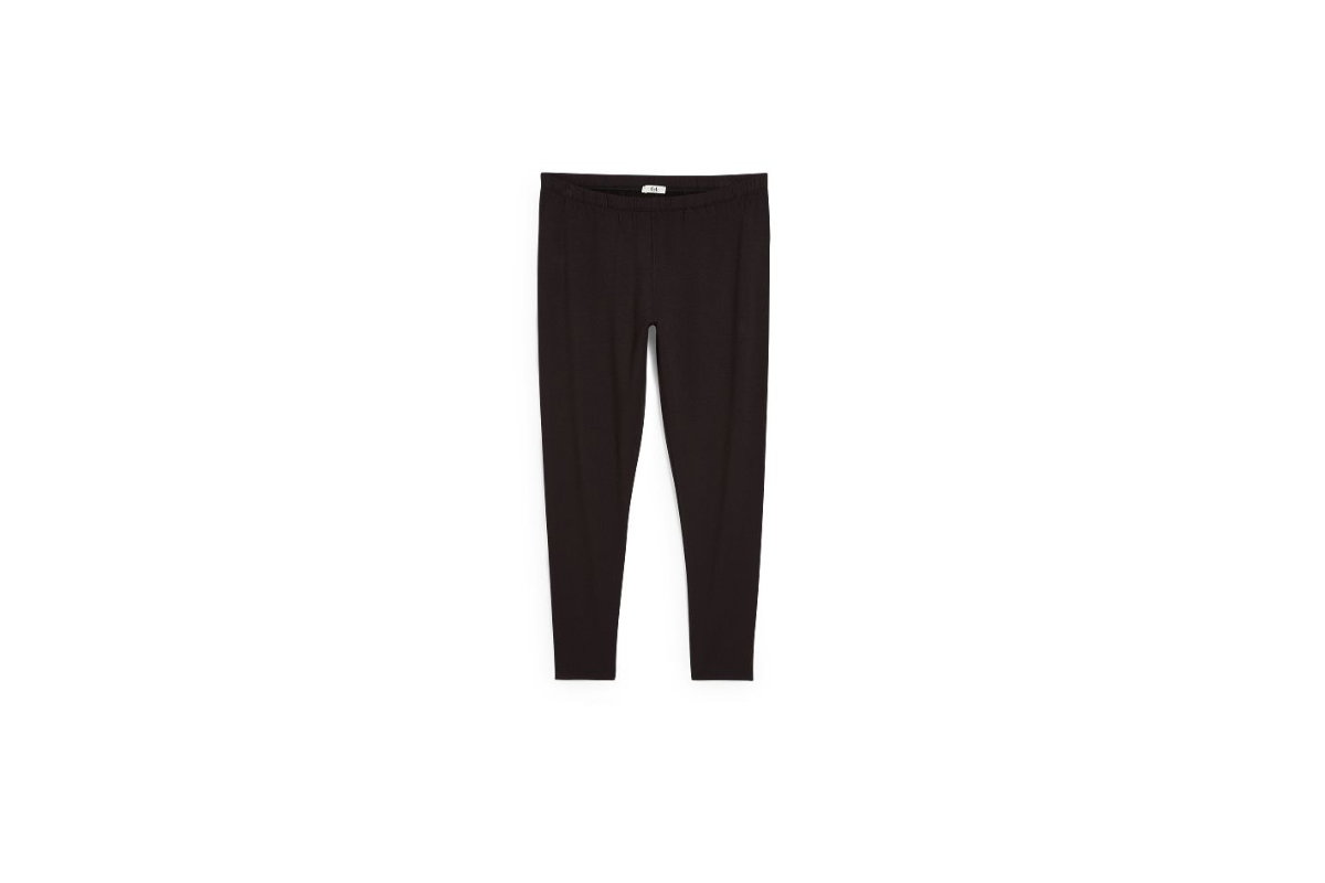 Schwarze Leggings