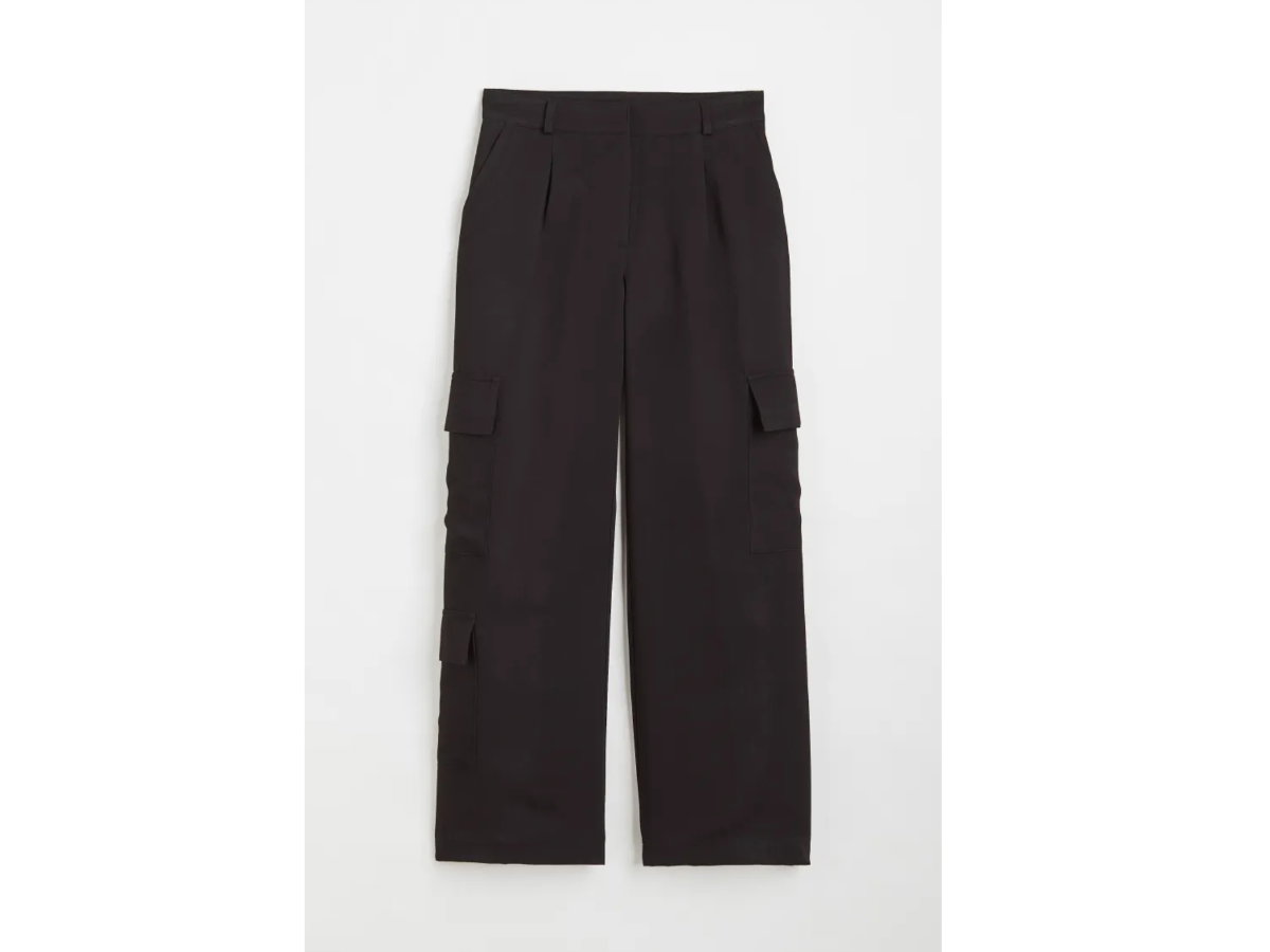 Lockere Utility-Hose aus Twill von H&M