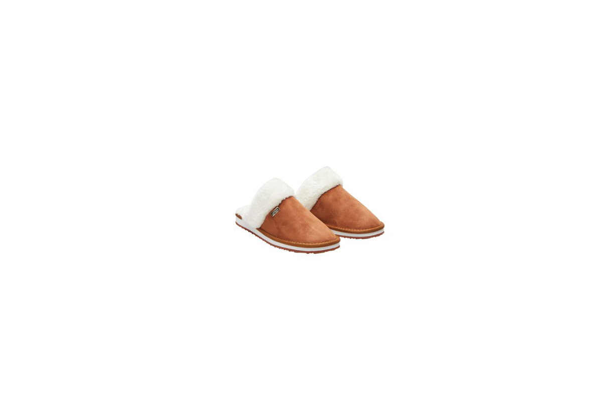 Braune Pantoffeln