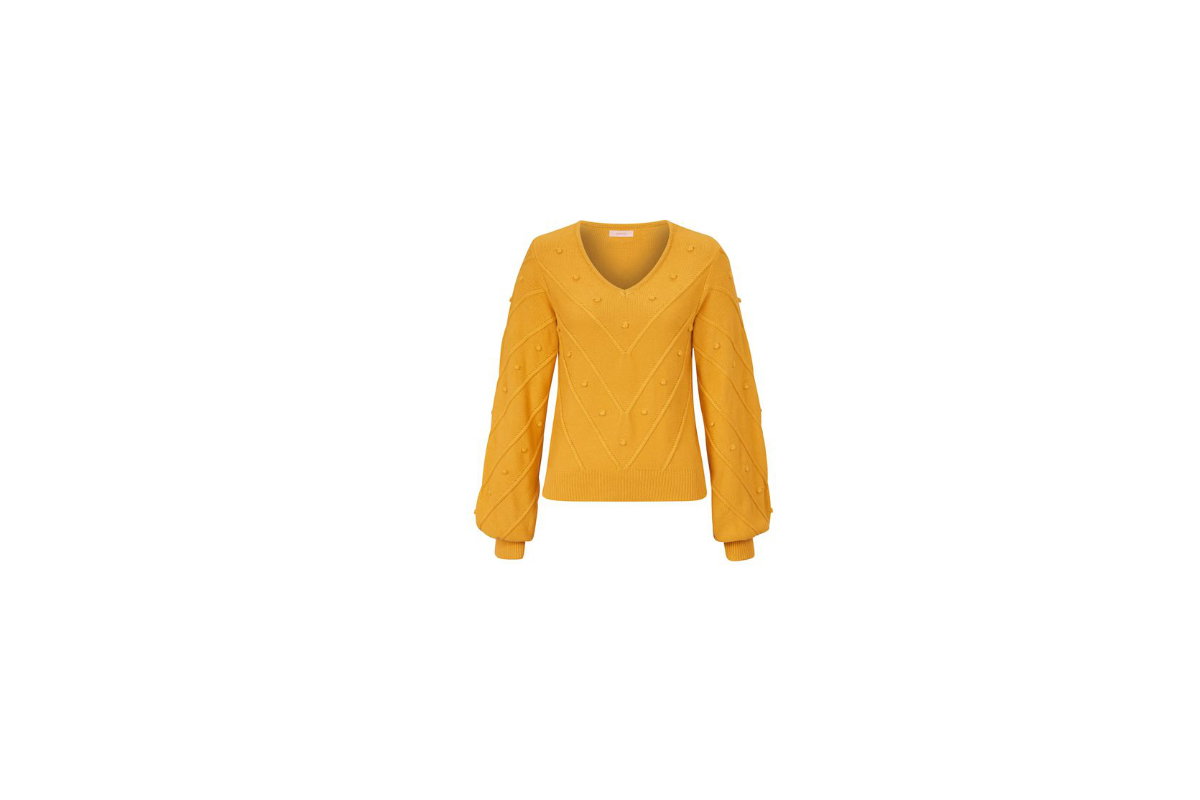 Gelber Pullover