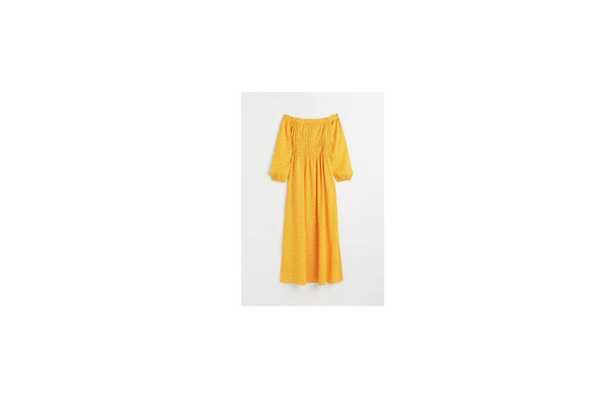 Gelbes Kleid