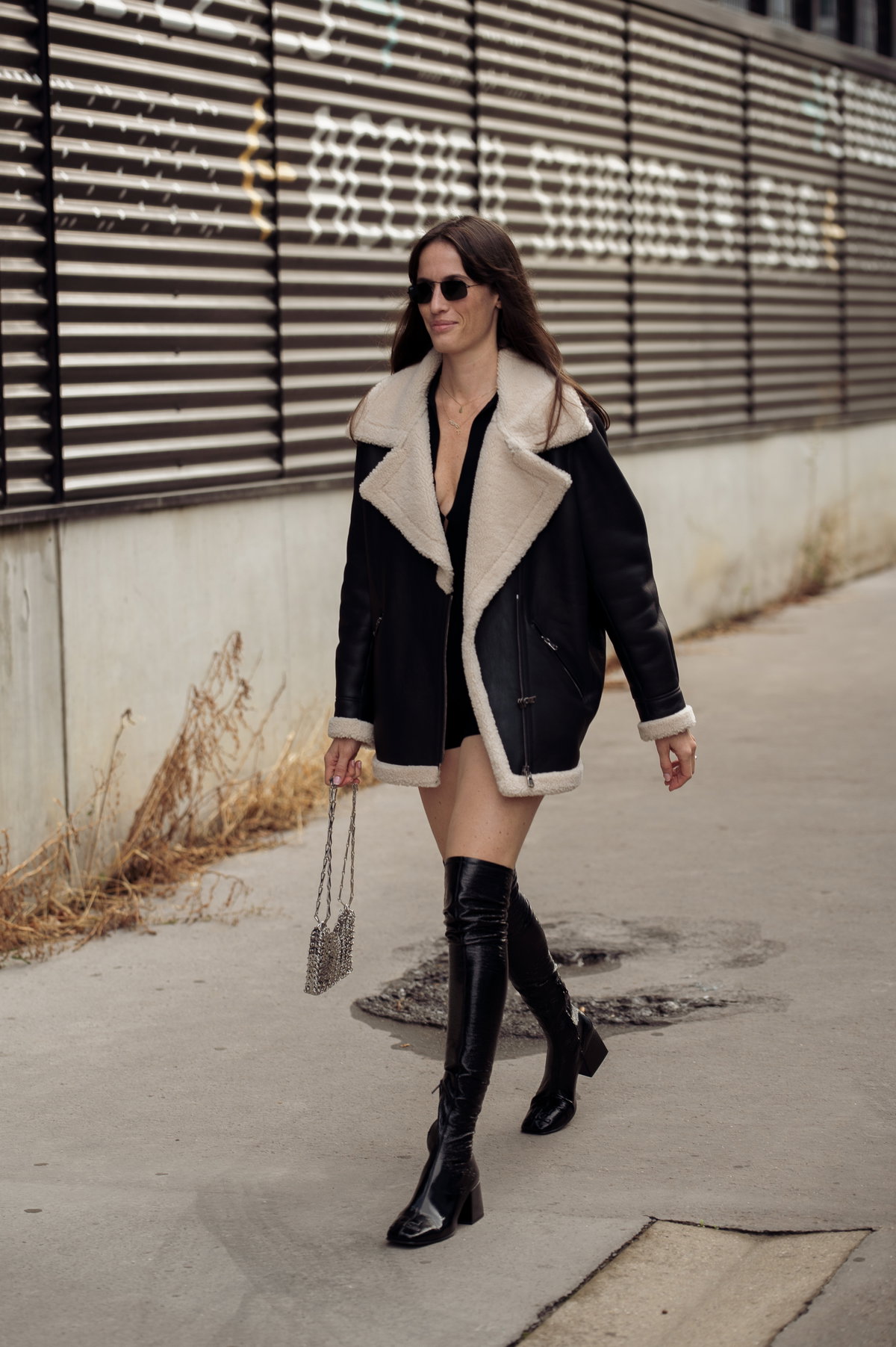 Shearling Jacke