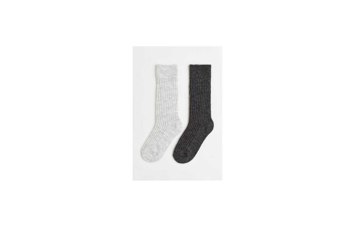 Socken grau