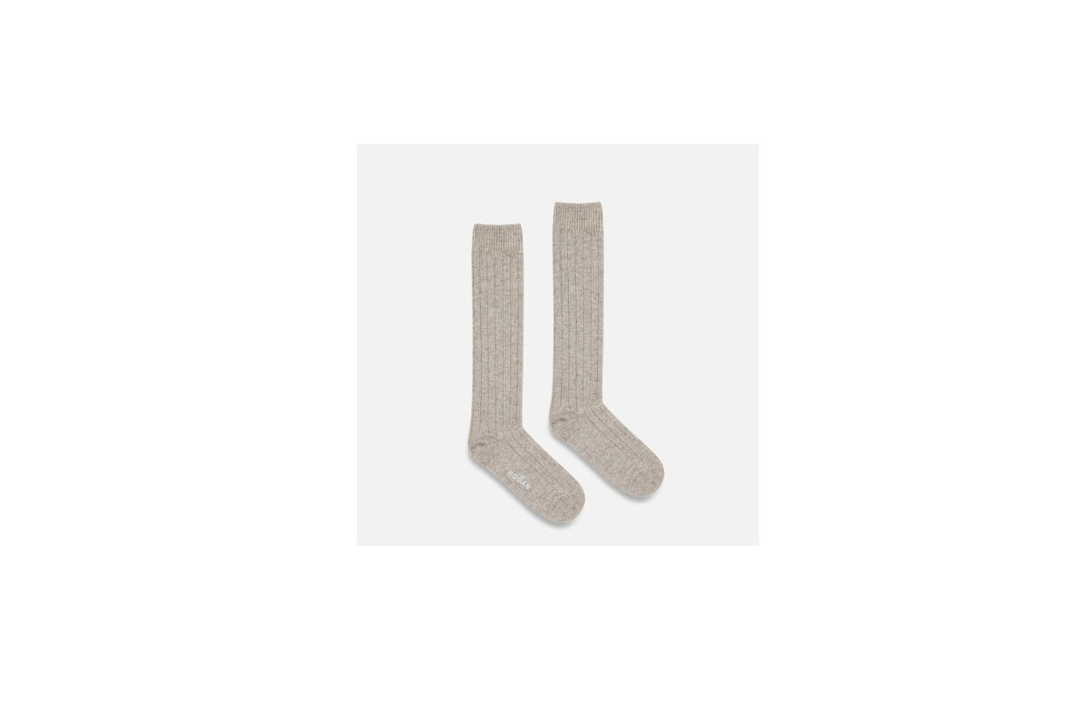 Socken beige